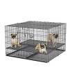 Midwest Homes Puppy Playpen Crate - 248-10 Grid & Pan Included