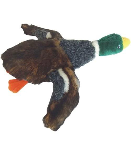 Patchwork Pet Mallard Duck 17-Inch Squeak Toy for Dogs
