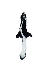 SPOT Mini Skinneeez | Stuffless Dog Toy with Squeaker For All Dogs | Tug-Of-War Toy For Small and Large Breeds | 14" | Skunk Design | By Ethical Pet