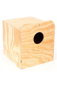 Ware Manufacturing Wood Cockatiel Reverse Nest Box, Tiel