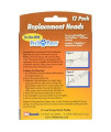 PediPaws Replacement Filing Heads 12 Replacement Heads- As Seen on TV.