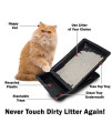 Kitty Lounge Disposable Litter Tray, Black, 50-Pack- Argee RG606/50, Black