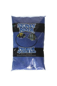 Stoney River Blue Aquatic Sand Freshwater and Marine Aquariums, 5-Pound Bag
