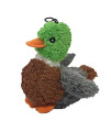 Multipets Look Whos Talking Plush Duck 5-Inch Dog Toy, Assorted Styles