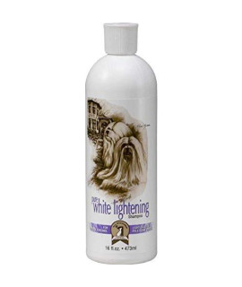 #1 All Systems Pure White Lightening Pet Shampoo, 16-Ounce