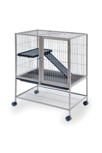 Prevue Frisky Ferret Cage with Stand 486 Coco Brown, 25 x 17.125 x 34 IN