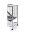 Prevue Frisky Ferret Cage with Stand 486 Coco Brown, 25 x 17.125 x 34 IN
