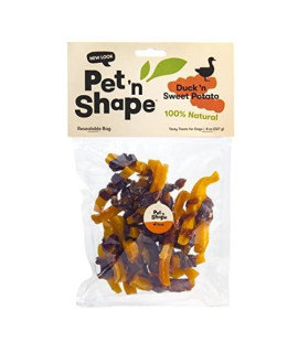 Pet n Shape Sweet Potato Chews Jerky Dog Treats - 8 Ounce