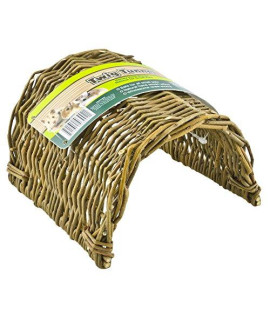 Ware Manufacturing Hand Woven Willow Twig Tunnel Small Pet Hideout, Large