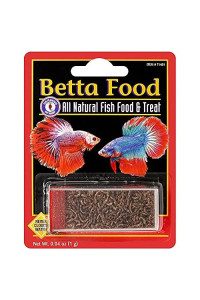 San Francisco Bay Brand Betta Food All Natural Fish Food and Treat, 1 Gram Container