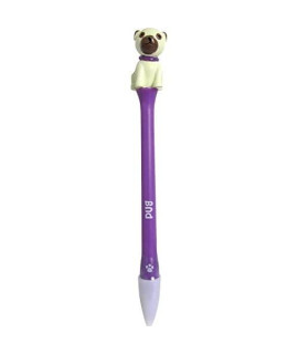 FouFou Dog Love Your Breed Collectible Pen, Pug