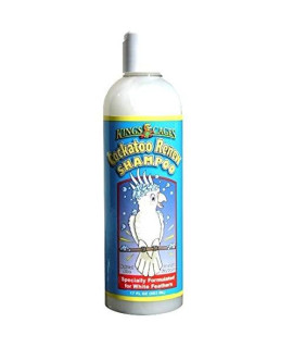 KINGS CAGES COCKATOO RENEW SHAMPOO 17oz parrot macaw bird cage bath