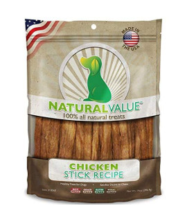 Loving Pets Natural Value All Natural Soft Chew Chicken Sticks For Dogs, 14-Ounce