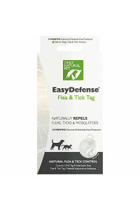 Only Natural Pet Easy Defense Flea & Tick Tag for Dogs & Cats - Single Tag