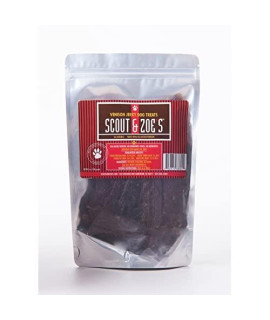 Scout and Zoes Venison Jerky for Dogs, 6 oz