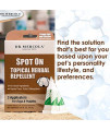 Dr. Mercola Spot On Topical Herbal Flea & Tick Repellent for Dogs, 3 Applicators (3 Month Supply), 100% Natural Formula with Geraniol and Essential Oils, Safe for Humans, Suitable for Puppies
