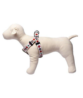 Paw Paws Hula Hoop Collection Hula Flowers Dog Collars (Step-in Harness, SM- 3/4" Ribbon (13""-20"" Girth))"