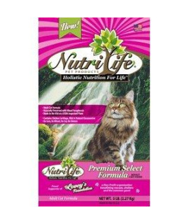NutriLife Premium Select Cat Food 5lb