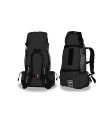 K9 Sport Sack | Dog Carrier Adjustable Backpack (Large, Air - Jet Black)