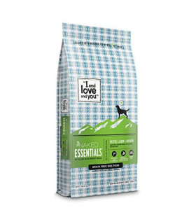 I and love and you Naked Essentials Dry Dog Food - Natural Grain Free Kibble, Lamb + Bison, 11-Pound Bag