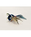Litterboy Blue Striped Flyer Bird Attachment - Fits Popular Wand Toys