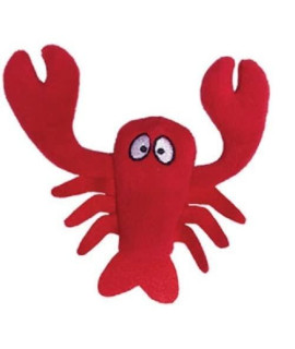 Loopies 3.5 Inch Dog Toy Tiny Lobster with Squeaker Pet