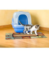 Drymate Personalized Cat Litter Mat - Kitty Chaos, 20" x 28" - Custom Cat Litter Mat