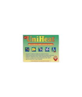 Multi-purpose jumbo 72-hour Uniheat Heat Pack for Cold Weather Shipping Plants, Live Insects, Reptiles, Tropical Fish and other temperature sensitive products. Protect products from cold weather. 5 PK
