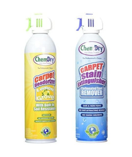 CHEM-DRY(R) C198-C319 Stain Extinguisher/Carpet Deodorizer, 10.8", Blue