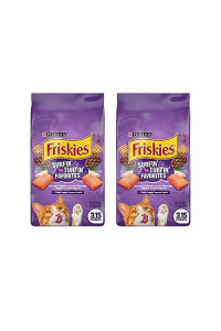 Purina Friskies Surfin' & Turfin' Favorites Dry Cat Food, 3.15 Lb Bag (Pack Of 2)