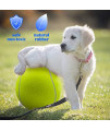 Banfeng Giant 9.5" Dog Tennis Ball Large Pet Toys Funny Outdoor Sports Dog Ball Gift with Inflating Needles