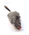 Real Rabbit Fur Mouse Cat Toy - 5 Pak - Hard Body