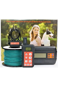 KoolKani Remote Dog Training Shock Collar & Underground/In-ground Electric Electronic Dog Boundary Containment Fence System Combo