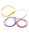 ID Bands for Newborns, Kitten and Puppy ID Collars (12 Colors, 12 Pack)