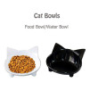Lorde Cat Bowls Cat Food Bowls,Wide Shallow Cat Dish,Non Slip Cat Feeding Bowls,Cat Food Bowl for Relief of Whisker Fatigue Pet Food & Water Bowls Set of 2