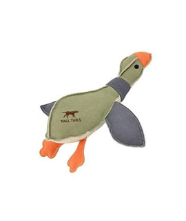 Tall Tails Squeaker Duck Sage 12" Dog Toy