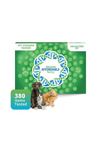5Strands Pet Food Intolerance & Environment Sensitivity Test, 380 Items Tested, at Home Cat & Dog Health Test, Hair Sample Collection, Results in 5-7 Days