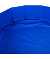 Homend 47inch.D12Inch.H PVC Pet Swimming Pool Portable Foldable Pool Dogs Cats Bathing Tub Bathtub Wash Tub Water Pond Pool (120cm30cm(47inch.D12Inch.H))