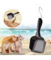 DHXYZZB Cat Kitty Litter Scoop Small Holes Fine Litter Scooper Shovel for Cat Dog Rabbits Hamster Snake Sifter Scoop High Qulity PVC Non-Toxic (2.5mm Hole)
