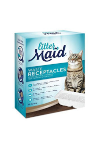 Littermaid P-70009 Waste Receptacles Litter Box Waste Receptacles,18 Count
