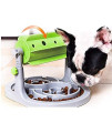 Interactive Dog & Cat Food Puzzle Toy - Ito Rocky Treat Boredom Dispensing Slow Feeder - Anxiety IQ Training in Smart Feeding and Adjustable Height for Small / Medium Dogs
