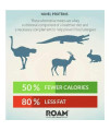 Roam Pet Treats Ossy Chews Dog Treats, Single Sourced Novel Proteins Long Lasting Chews Made from Ostrich for Dogs