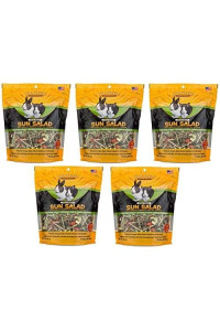 Sunseed Company 5 Pack of Vita Prima Sun Salad, 10 Ounces Each, High-Fiber Treat for Rabbits