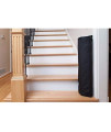 The Stair Barrier Baby and Pet Gate: Banister to Wall Baby Gate - Safety Gates for Kids or Dogs - Fabric Baby Gate for Stairs with Banisters - Made in The USA, New 2019