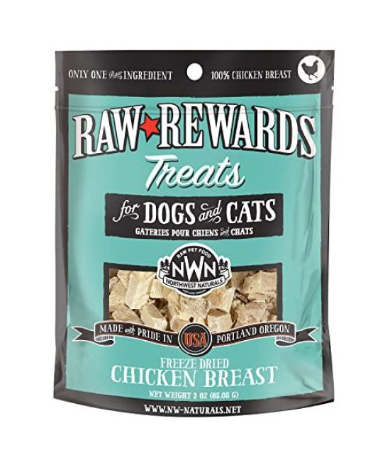 Northwest Naturals Raw Rewards Freeze-Dried Treats for Dogs and Cats 