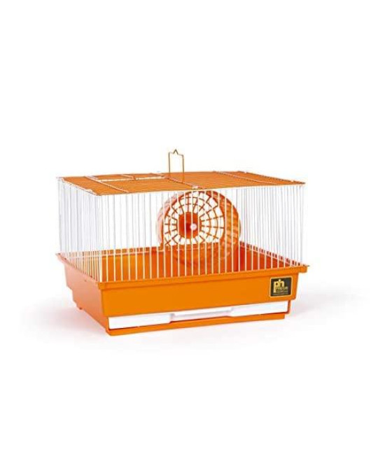 Prevue Pet Products Single-Story Hamster and Gerbil Cage, Orange