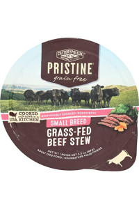 Castor & Pollux Pristine Grass-Fed Beef Stew Small Breed Dog Food, 3.5 OZ