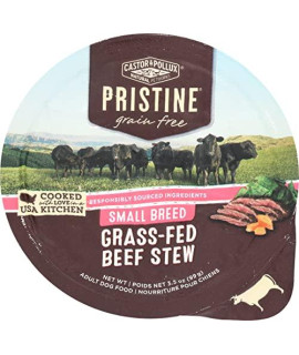 Castor & Pollux Pristine Grass-Fed Beef Stew Small Breed Dog Food, 3.5 OZ