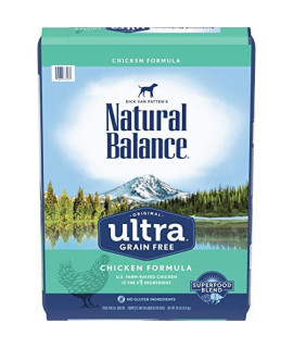 Natural Balance Original Ultra Grain-Free Chicken | All Life Stages Dry Dog Food | 24-lb. Bag