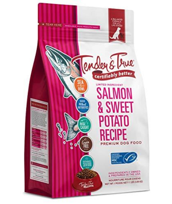 Tender & True Salmon & Sweet Potato Recipe Dog Food, 51031